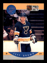 1990-91 Pro Set #260 Jeff Brown St. Louis Blues - $1.98