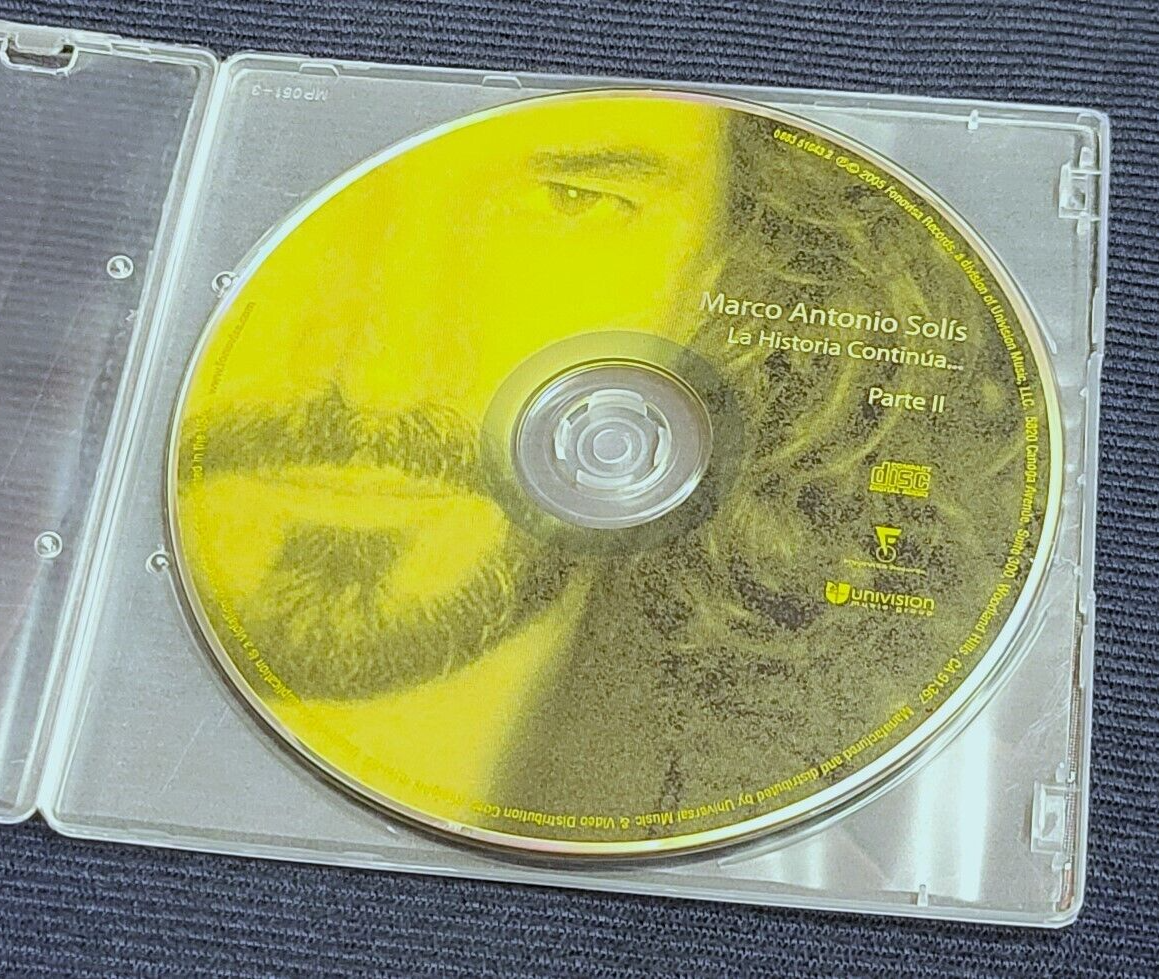 La Historia Continúa..., Vol. 2 by Marco Antonio Solís (CD, May-2005, Un... - $5.93 La Historia Continúa..., Vol. 2 by Marco Antonio Solís (CD, May-2005, Un... - $5.93