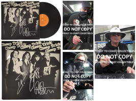 Cheap Trick signed album vinyl record COA proof Zander, Peterson,Nielsen auto - £430.23 GBP
