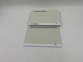 2019 Kia Forte Owners Manual Handbook Set OEM K03B17006 - £39.56 GBP