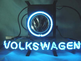 New VW Volkswagen Car Auto Dealer Beer Bar Neon Light Sign 14&quot;x8&quot; [High Quality] - £54.27 GBP