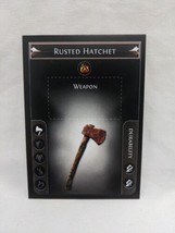 Path Of Exile Exilecon Rusted Hatchet Normal Trading Card - £19.45 GBP
