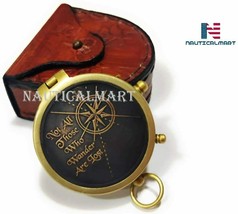 Medieval Epic Brass Antique Compass Nautical Collection Vintage Decor Ma... - £28.28 GBP