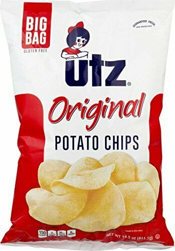 Primary image for Utz Quality Foods Original Potato Chips, 13 oz. Party Size Bag