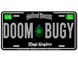 Haunted Mansion Doom Buggy Inspired Art FLAT Aluminum Novelty License Ta... - $17.99