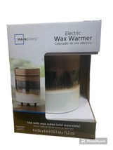 Mainstays Bronze Electric Wax Warmer Flameless Aromatherapy Home Decor Glass - £10.46 GBP