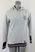 West Girls Hoodie Women&#39;s Medium Gray Long Sleeve Pullover Sweatshirt - $150.76 MXN