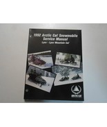 1992 Arctic Cat Snowmobile Lynx Mountain Cat Service Repair Shop Manual 92x - $908.95 MXN
