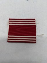 WWII Ribbon 1.5&quot; Red White Stripped Bar - £15.29 GBP