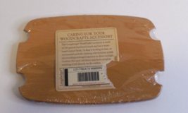 Longaberger Woodcrafts Treats Basket Lid Warm Brown New 50174 - $17.81
