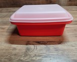 Vintage 1970s TUPPERWARE Container 1513-3 With Lid Sandwiches, Cold Cuts - $12.84