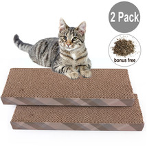 Cat Scratch Pad Scratching Post Board Lounge Kitty Scratcher Mat Bed Fur... - $20.99