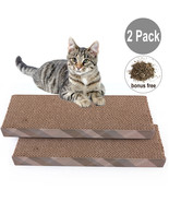 Cat Scratch Pad Scratching Post Board Lounge Kitty Scratcher Mat Bed Fur... - £16.77 GBP