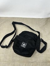 Adidas Originals Utility Unisex Festival Mini Crossbody  Black Bag - $19.99