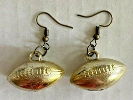 New from Vintage Mini Gold Tone Football Cracker Jack Charms Costume Jew... - £7.98 GBP