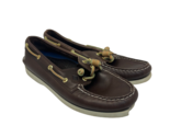 Sperry Top Sider Women’s Authentic Original Boat Shoes 9195017 Brown Siz... - £29.88 GBP