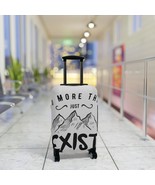 Luggage Cover &quot;Do More Than Just Exist&quot; Motivational Travel Accessories - £22.67 GBP+