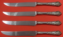 French Renaissance by Reed Barton Sterling Steak Knife Set Texas Sized Custom - £227.87 GBP