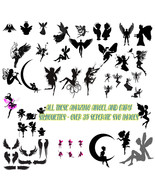 Angels and Fairies SVG Set: Enchanting Designs for Crafting and Decor - €3,90 EUR