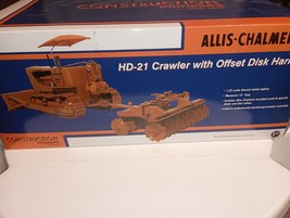 FIRST GEAR Allis Chalmers HD-21 Crawler With Offset Disk Harrow 1/25 #40... - $233.75