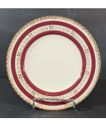 MARQUIS CROWN DUCAL BREAD &amp; BUTTER PLATE 6 3/8 IN Gold Trim England DISC... - $159.41 MXN
