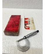 L. S. Starrett 0-1 Outside Micrometer No. 230 Athol Mass USA Original Bo... - $69.18 CAD