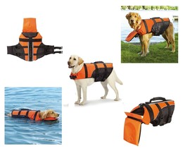 Deluxe Detachable Pillow Vest for Dogs - Water Safety Dog Flotation Life Vests - £29.79 GBP