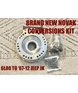 NEW NOVAK CONVERSIONS JEEP JK TRANSMISSION TRANSFER CASE  ADAPTOR FOR 6L... - $627.19