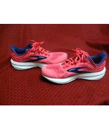 Womens SIZE 8 Brooks Launch 9  Pink Fuchsia Blue Running Shoes 1203731B6... - $1,198.08 MXN