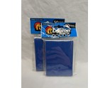 Lot Of (2) (50) Packs Legion Blue Double Matte Finish Standard Size Sleeves - £19.73 GBP