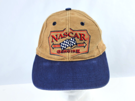 Vintage NASCAR Genuine racing Gear snap back hat duck brown VG condition cap - £23.26 GBP