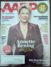 Annette Bening in AARP Magazine Dec 2019/Jan 2020 - $5.95