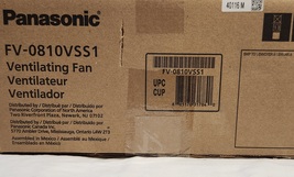 Panasonic FV-0810VSS1 WhisperValue DC Quiet Ventilation Bathroom Fan - $90.90