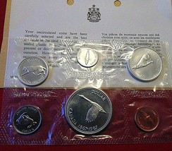1867-1967 Canadian 6-Coin Confederation Centennial Commemorative Silver Proof-Li - £55.11 GBP