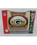 Green Bay Packers Touchdown Treasures Collectible Football Ornament QB C... - £8.73 GBP