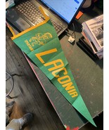 Laconia Spartans Wisconsin high school felt Vintage Pennant 29 x 11.5 gr... - $34.31 CAD