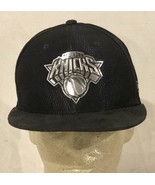 New York Knicks 9Fifty New Era Dark Gray Snapback Cap W/suede Bill. Uniq... - £23.28 GBP