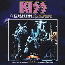 Kiss - El Paso, Texas March 23rd 1983 CD - SBD - £17.52 GBP