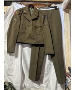 VTG WWII US Army 24th Infantry Division Enlisted CPL Ike Jacket and Pants - $108.89