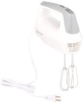 BLACK+DECKER Lightweight Hand Mixer, White, MX1500W - $31.24