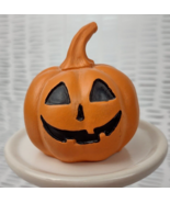 Mini Pumpkin HALLOWEEN DECOR Table Top Decoration jack-o&#39;-lantern Orange... - £7.21 GBP