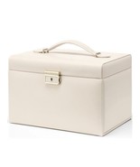 Chest Type Jewelry Box, 3 Tier Jewelry Boxes &amp; Organizers, Mirror Jewelr... - $24.74