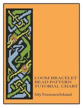Bead Loom Celtic Dragons Bracelet Pattern PDF BP_66 - £3.93 GBP