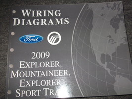 2009 Ford Explorer &amp; Sport Trac Mercury Montagnard Électrique Câblage Manuel Ewd - £47.15 GBP