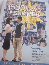 500 (500) Days of Summer Comedy Movie DVD Zooey Deschanel Joseph Gordon-Levitt - £7.95 GBP