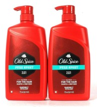 2 Count Old Spice 26.2 Oz Pure Sport 2 In 1 For The Hair Shampoo & Conditioner