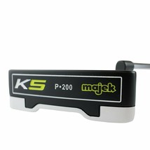 SuperStroke FATSO 5.0 Yellow/White Grip on Majek K5 P-200 Blade Style 34&quot; Putter - $78.35