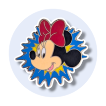 Minnie Mouse Disney Pin: Blue Starburst - $12.90