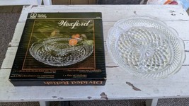 Vtg NIB Anchor Hocking Wexford 3 Part Divided Relish Pickle Dish 8.5&quot; New - £18.37 GBP