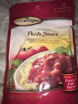 Mrs. Wages Create Pasta Sauce-New-SHIPS N 24 HOURS - $11.76